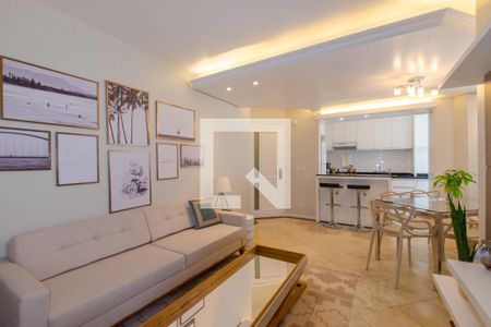 Sala de apartamento para alugar com 3 quartos, 80m² em Centro, Florianópolis