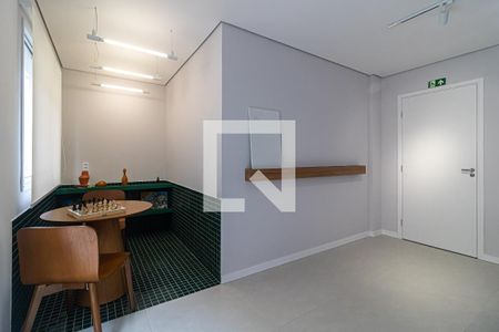 Apartamento para alugar com 26m², 1 quarto e sem vaga Apartamento para alugar com 26m², 1 quarto e sem vagaSalão de jogos