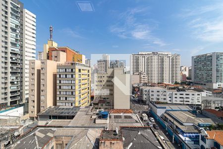 Vista da Sala de apartamento para alugar com 1 quarto, 26m² em Barra Funda, São Paulo