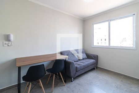 Sala de apartamento para alugar com 1 quarto, 26m² em Barra Funda, São Paulo