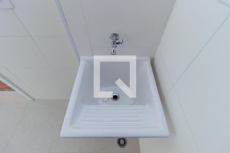 Apartamento para alugar com 27m², 1 quarto e sem vagaDetalhe - Área de Serviço