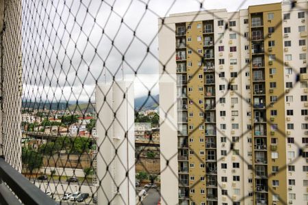 Varanda da Sala de apartamento para alugar com 2 quartos, 52m² em Del Castilho, Rio de Janeiro