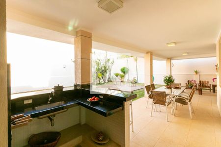 Varanda gourmet de casa à venda com 4 quartos, 345m² em Belvedere, Belo Horizonte