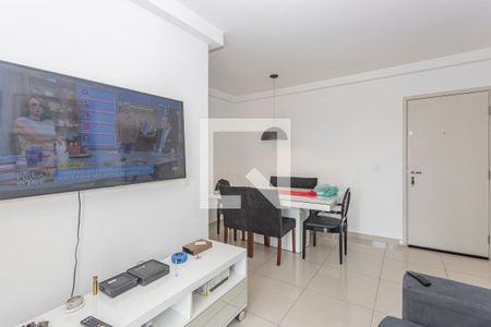 Sala de apartamento à venda com 2 quartos, 58m² em Vila Caraguata, São Paulo