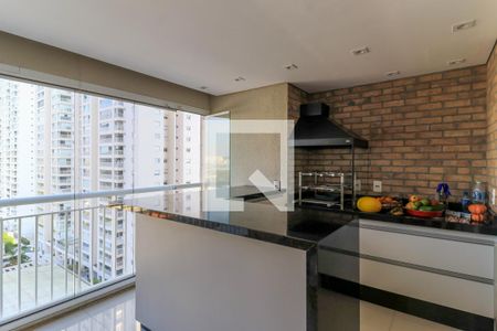 Varanda da Sala de apartamento à venda com 3 quartos, 130m² em Jardim Dom Bosco, São Paulo