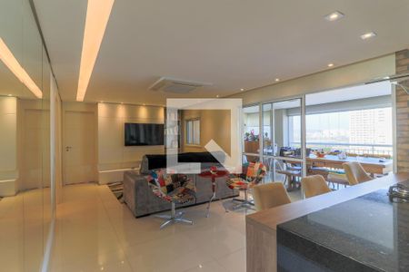 Sala de apartamento à venda com 3 quartos, 130m² em Jardim Dom Bosco, São Paulo