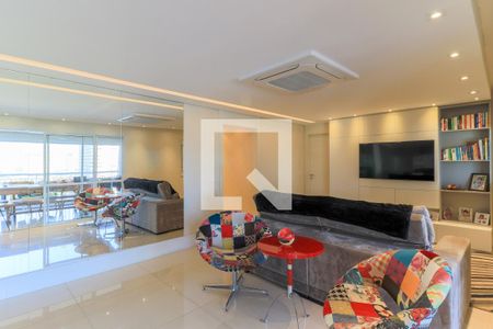 Sala de apartamento à venda com 3 quartos, 130m² em Jardim Dom Bosco, São Paulo