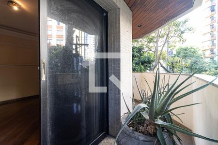 Varanda da Sala de apartamento à venda com 4 quartos, 186m² em Aclimação, São Paulo