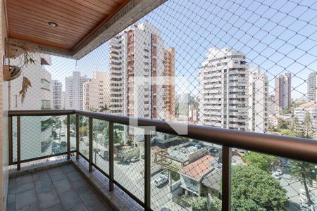 Varanda da Sala de apartamento à venda com 4 quartos, 180m² em Aclimação, São Paulo