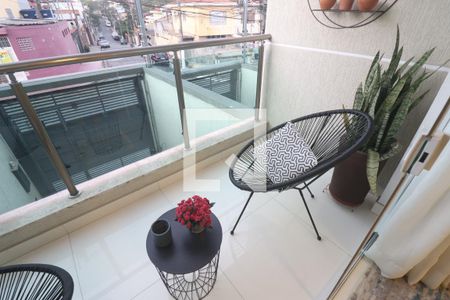 Sacada Sala de casa à venda com 3 quartos, 129m² em Jardim Paraíso, São Paulo