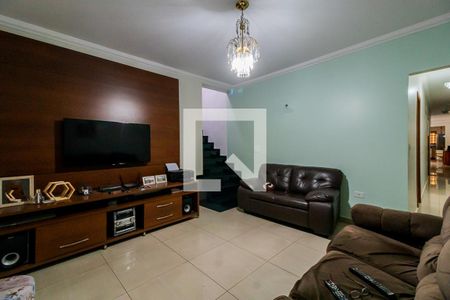 Sala de casa à venda com 3 quartos, 338m² em Vila Metalurgica, Santo André