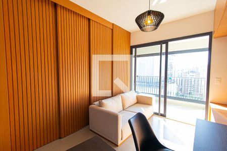 Sala de apartamento à venda com 1 quarto, 42m² em Bela Vista, São Paulo