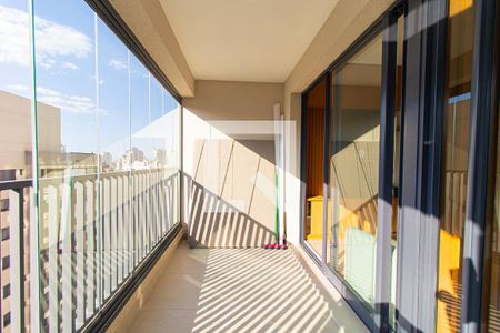 Varanda de apartamento à venda com 1 quarto, 42m² em Bela Vista, São Paulo
