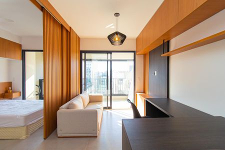 Sala de apartamento à venda com 1 quarto, 42m² em Bela Vista, São Paulo