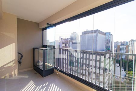 Varanda de apartamento à venda com 1 quarto, 42m² em Bela Vista, São Paulo