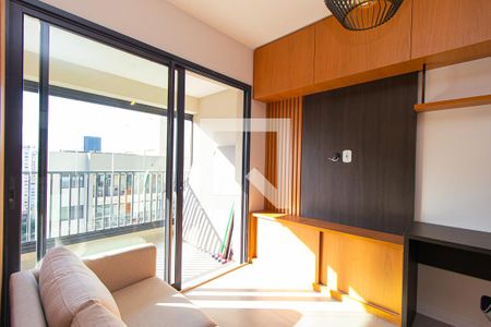 Sala de apartamento à venda com 1 quarto, 42m² em Bela Vista, São Paulo