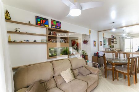 Sala de apartamento à venda com 2 quartos, 56m² em Vila Sonia do Taboao, Taboão da Serra