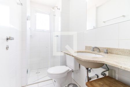 Apartamento para alugar com 65m², 2 quartos e 1 vaga Apartamento para alugar com 65m², 2 quartos e 1 vagaBanheiro da Suíte
