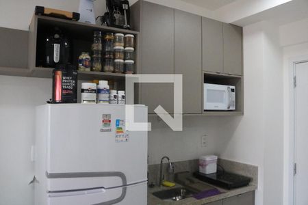 Cozinha de kitnet/studio à venda com 1 quarto, 25m² em Perdizes, São Paulo