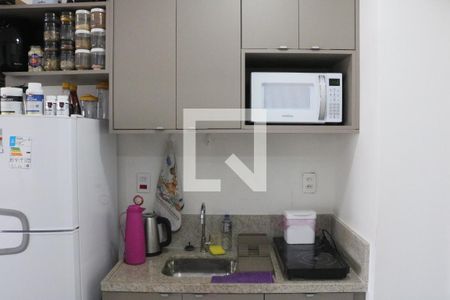 Cozinha de kitnet/studio à venda com 1 quarto, 25m² em Perdizes, São Paulo