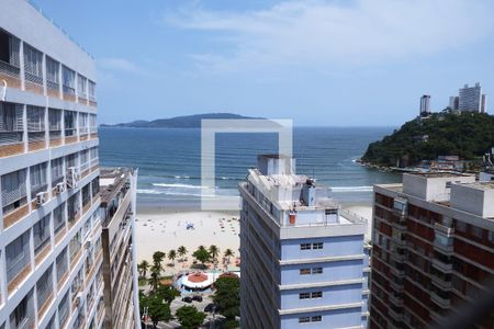 Janela da sala de apartamento para alugar com 2 quartos, 110m² em Itararé, São Vicente