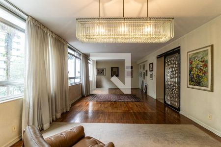 Sala de apartamento à venda com 4 quartos, 255m² em Higienópolis, São Paulo