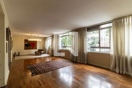 Sala de apartamento à venda com 4 quartos, 255m² em Higienópolis, São Paulo