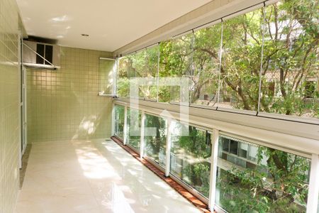 Varanda de apartamento para alugar com 4 quartos, 130m² em Botafogo, Rio de Janeiro
