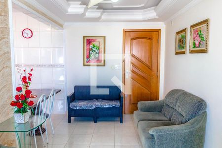 Sala de apartamento para alugar com 2 quartos, 87m² em Vila Caiçara, Praia Grande