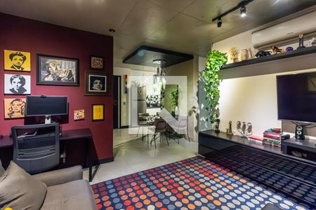 Sala de Estar de apartamento à venda com 2 quartos, 74m² em Bela Vista, São Paulo