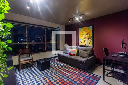 Sala de Estar de apartamento à venda com 2 quartos, 74m² em Bela Vista, São Paulo
