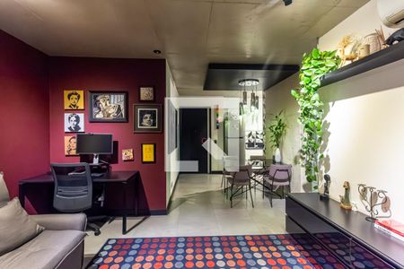 Sala de Estar de apartamento à venda com 2 quartos, 74m² em Bela Vista, São Paulo