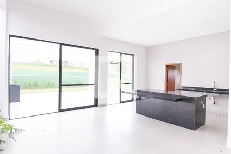 cozinha de casa de condomínio à venda com 4 quartos, 249m² em Francisco Pereira, Lagoa Santa