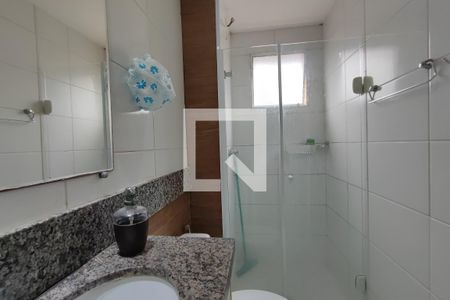 Banheiro Suíte  de apartamento para alugar com 2 quartos, 57m² em Parque Fazendinha, Campinas