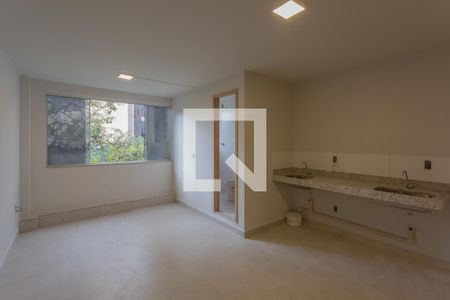 Quarto/Cozinha de kitnet/studio para alugar com 1 quarto, 25m² em Barro Preto, Belo Horizonte