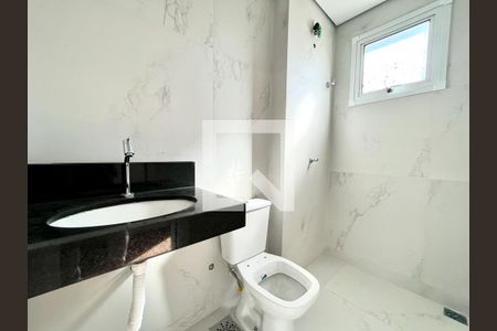 Banheiro de apartamento para alugar com 2 quartos, 62m² em Santa Efigênia, Belo Horizonte