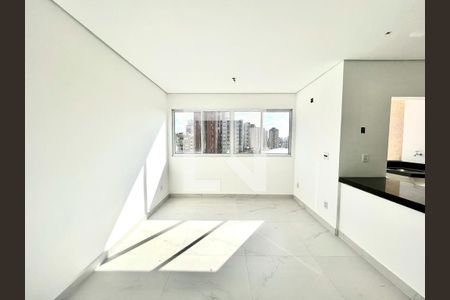 Sala/Cozinha de apartamento para alugar com 2 quartos, 62m² em Santa Efigênia, Belo Horizonte
