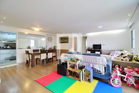 Sala de apartamento à venda com 3 quartos, 118m² em Jardim, Santo André