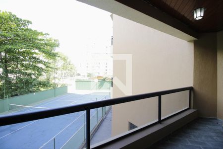 Varanda da Sala de apartamento para alugar com 3 quartos, 156m² em Balneário Cidade Atlântica, Guarujá