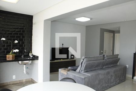 Detalhe da sala de apartamento à venda com 4 quartos, 128m² em Santa Paula, São Caetano do Sul