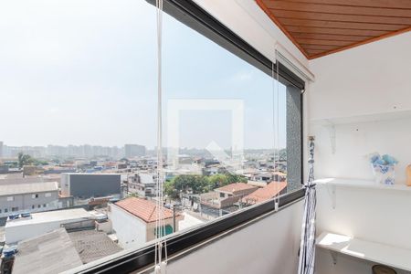 Varanda  de apartamento à venda com 3 quartos, 80m² em Parque Fongaro, São Paulo