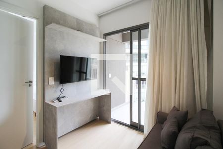 Sala de apartamento para alugar com 1 quarto, 27m² em Vila Nova Conceição, São Paulo