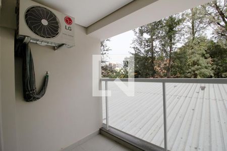 Varanda da Sala de apartamento para alugar com 1 quarto, 33m² em Jardim Faculdade, Sorocaba