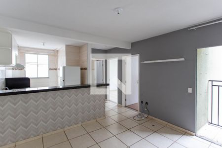 Sala de apartamento para alugar com 2 quartos, 50m² em Paulo Vi, Belo Horizonte