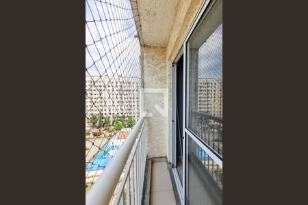 Varanda da Sala de apartamento à venda com 2 quartos, 58m² em São Cristóvão, Rio de Janeiro