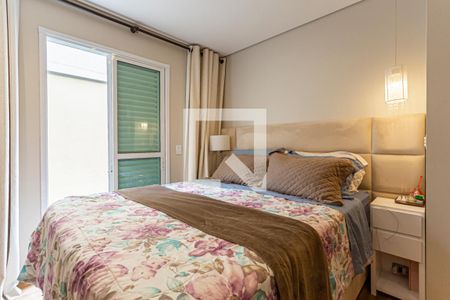 Suite de apartamento à venda com 2 quartos, 61m² em Parque Bandeirante, Santo André