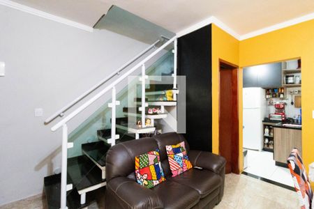 Sala de apartamento à venda com 2 quartos, 56m² em Vila Esperança, São Paulo