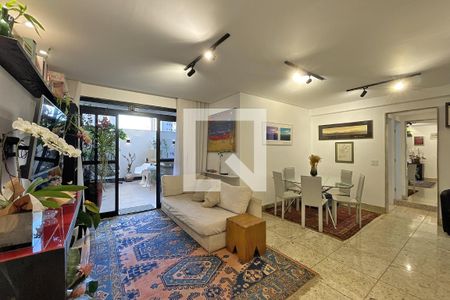 Sala de apartamento à venda com 2 quartos, 125m² em Belvedere, Belo Horizonte