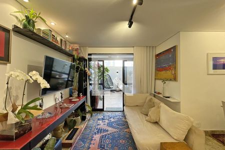 Sala de apartamento à venda com 2 quartos, 125m² em Belvedere, Belo Horizonte