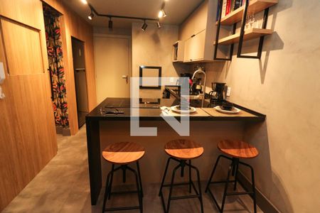 Apartamento à venda com 44m², 1 quarto e 1 vagaCozinha